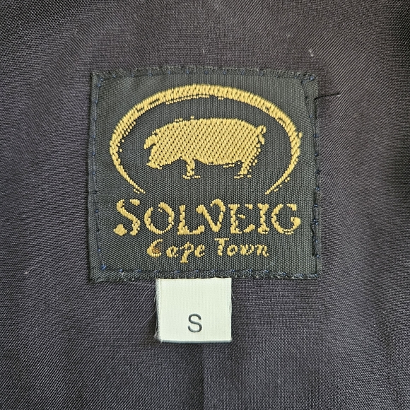 Solveig Cape Town Africa handmade jacket artsy patchwork Lagenlook S - Picture 2 of 10